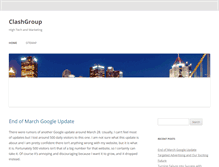 Tablet Screenshot of clashgroup.com